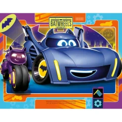 RAVENSBURGER Juegos Y Puzzles*- Batman - Batwheels Puzzle 4 in a Box