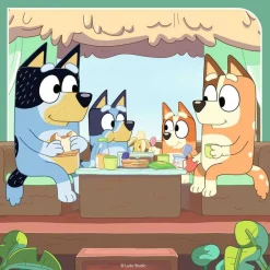 RAVENSBURGER IBÉRICA Juegos Y Puzzles*Ravensburger - Bluey - Puzzle infantil Ravensburger Bluey, 3x49 piezas ㅤ