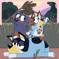 RAVENSBURGER IBÉRICA Juegos Y Puzzles*Ravensburger - Bluey - Puzzle infantil Ravensburger Bluey, 3x49 piezas ㅤ