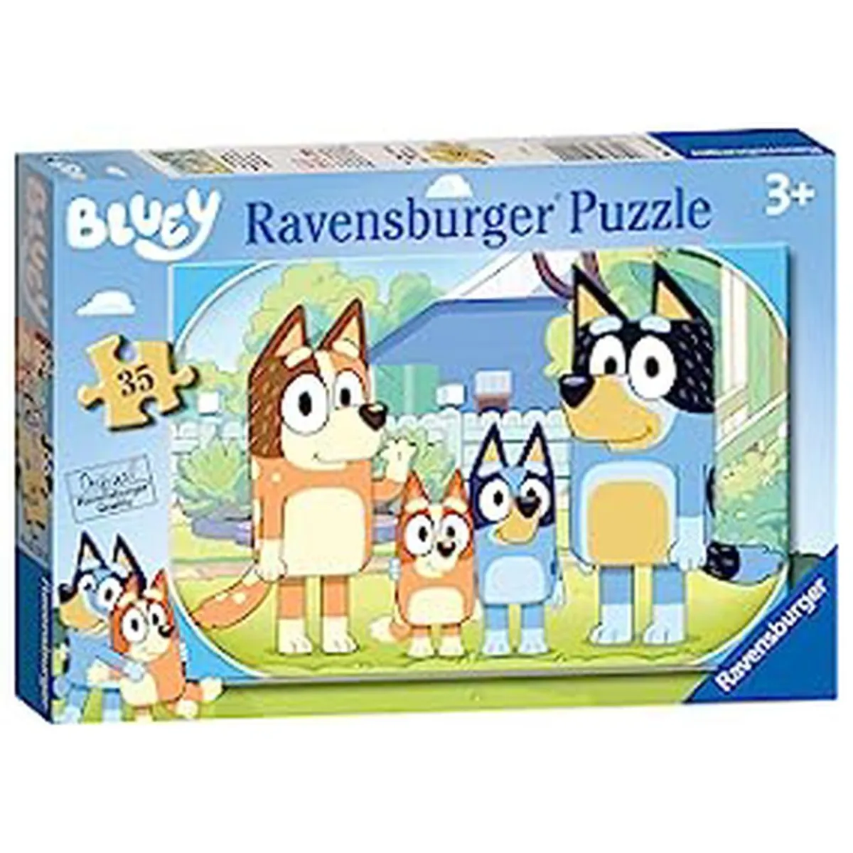 RAVENSBURGER IBÉRICA Juegos Y Puzzles*Ravensburger - Bluey - Puzzle Bluey colección 35 piezas para niños ㅤ