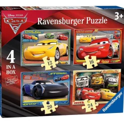 RAVENSBURGER Juegos Y Puzzles*- Cars - Puzzle 4 in a box