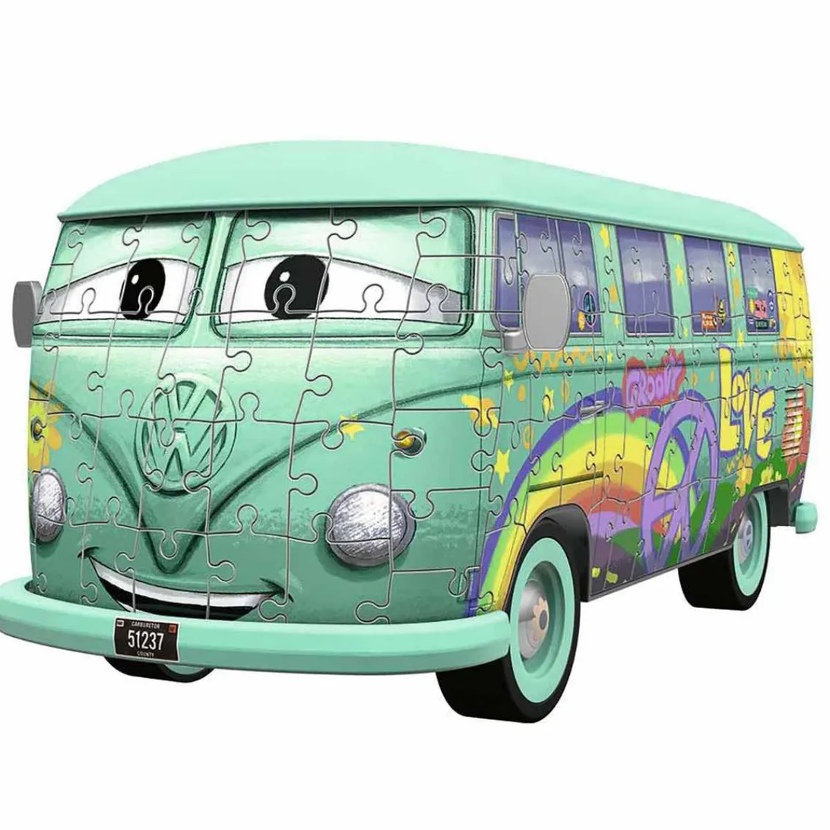 RAVENSBURGER Juegos Y Puzzles*- Cars - Volkswagen Puzzle 3D