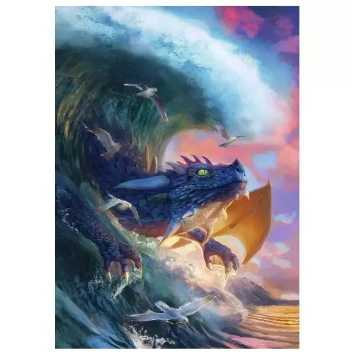 RAVENSBURGER IBÉRICA Juegos Y Puzzles*Ravensburger - El dragón del mar - Puzzle 1000 piezas