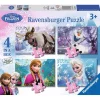 RAVENSBURGER Juegos Y Puzzles*- Frozen - Puzzle 4 in a box
