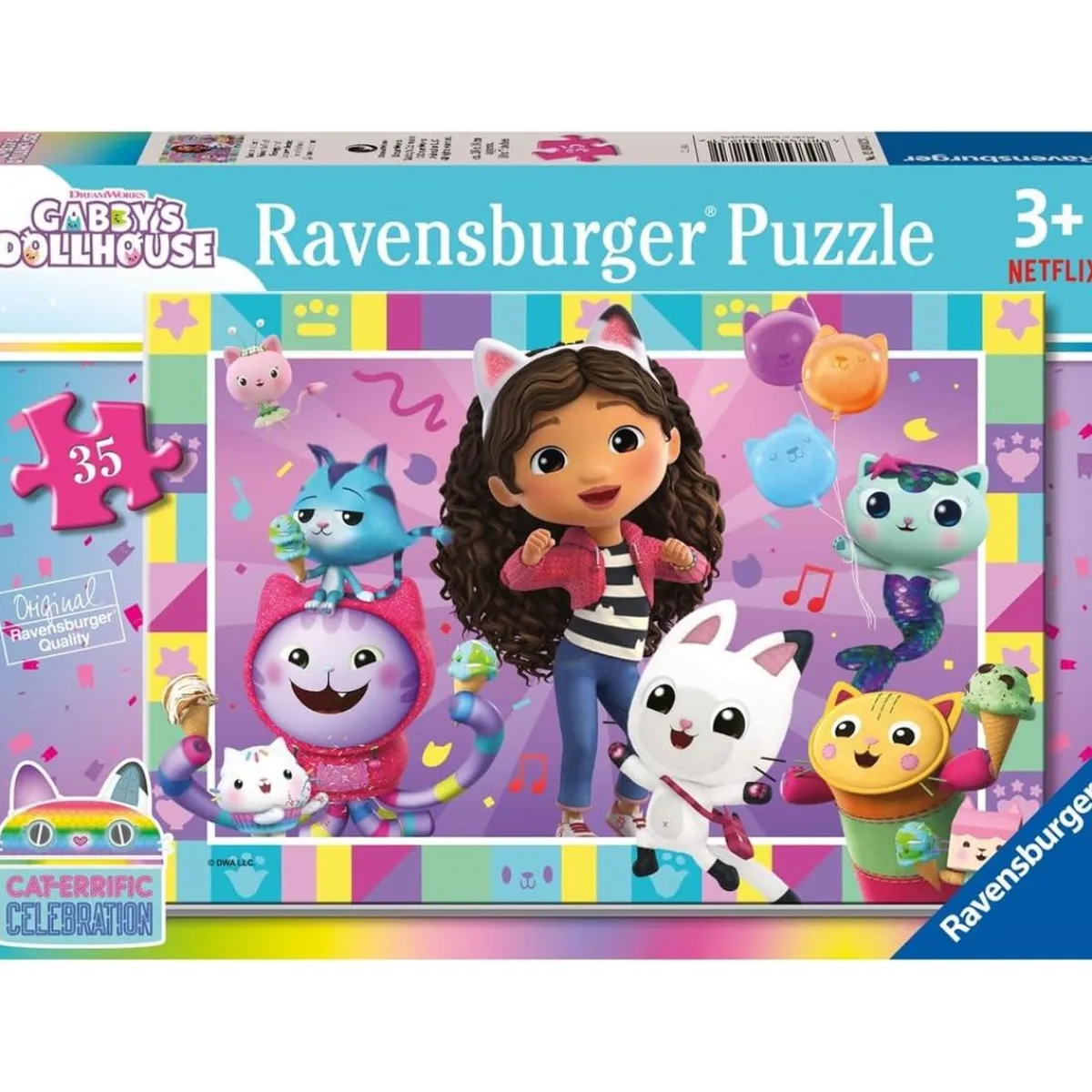 RAVENSBURGER IBÉRICA Juegos Y Puzzles*Ravensburger - Gabbys Dollhouse - Puzzle 35 piezas