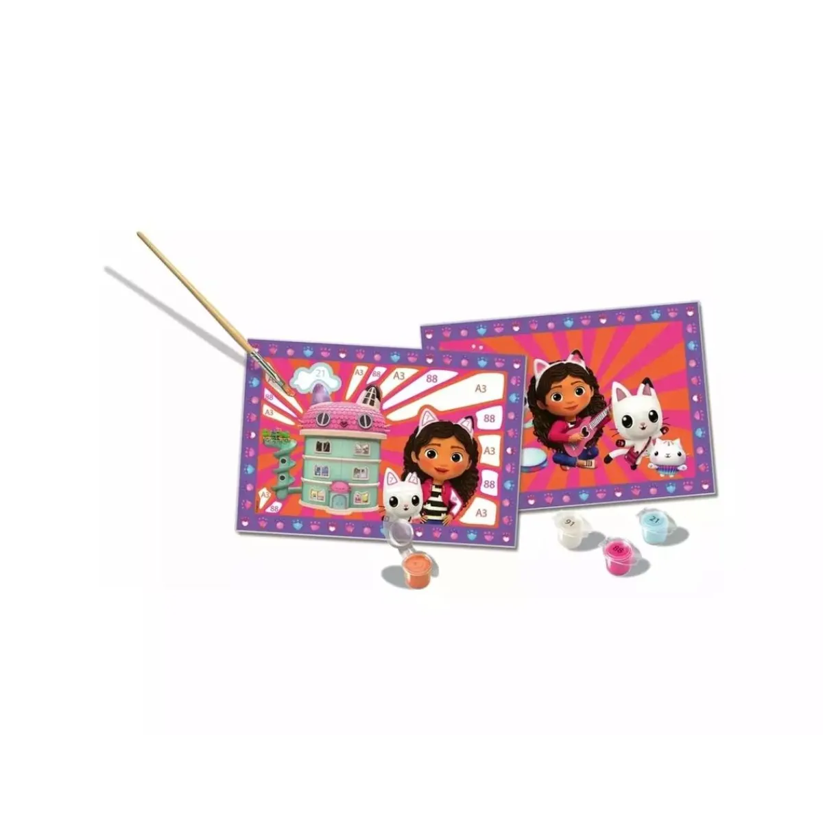 RAVENSBURGER IBÉRICA Arte Y Manualidades*Ravensburger - Gabbys Dollhouse - CreArt Serie junior