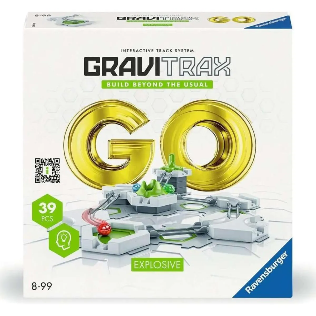 RAVENSBURGER IBÉRICA Steam*Ravensburger - GraviTrax GO Explosive, Sistema de Canicas Versátil ㅤ