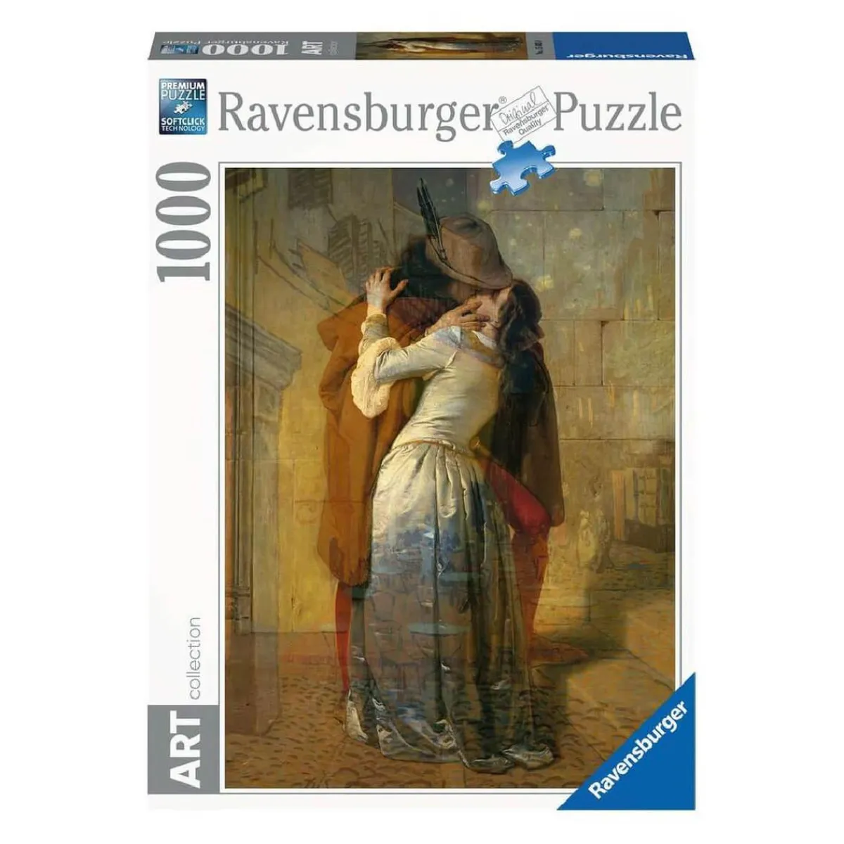 RAVENSBURGER IBÉRICA Juegos Y Puzzles*Ravensburger - Hayez: El beso - Puzzle 1000 piezas