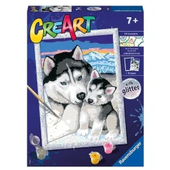 RAVENSBURGER IBÉRICA Arte Y Manualidades*Ravensburger - Huskies siberianos CreArt