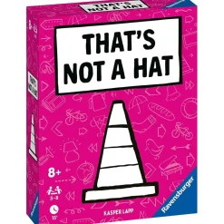 RAVENSBURGER IBÉRICA Friki Zone|Juegos Y Puzzles*Ravensburger - Juego de cartas familiar That's not a hat: Versión Española ㅤ
