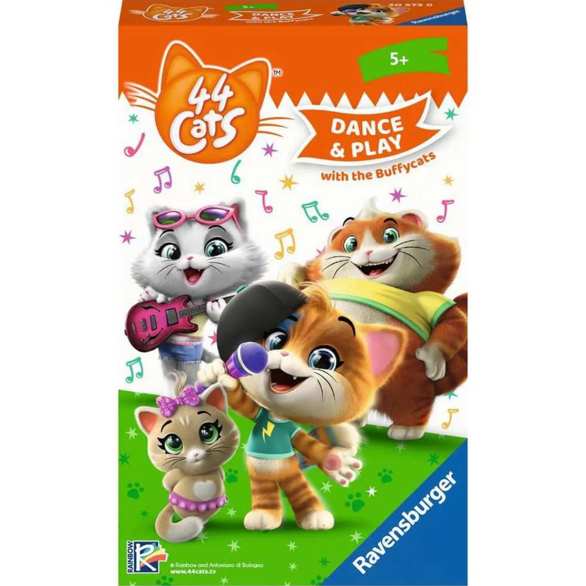 RAVENSBURGER IBÉRICA Friki Zone|Juegos Y Puzzles*Ravensburger - Juego de tablero Cats: Canta y baila con los Buffycats - Búsqueda y movimiento ㅤ