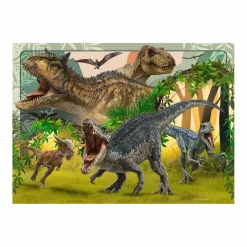 RAVENSBURGER IBÉRICA Juegos Y Puzzles*Ravensburger - Jurassic World - Pack 4 puzzles 100 piezas