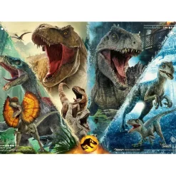 KIDS EUROSWAN S.L. Juegos Y Puzzles*Ravensburger - Jurassic World - Puzzle Jurassic World, colección Giant Suelo, 125 piezas ㅤ