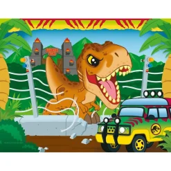 RAVENSBURGER Juegos Y Puzzles*- Jurassic World - Puzzle 4 in a box