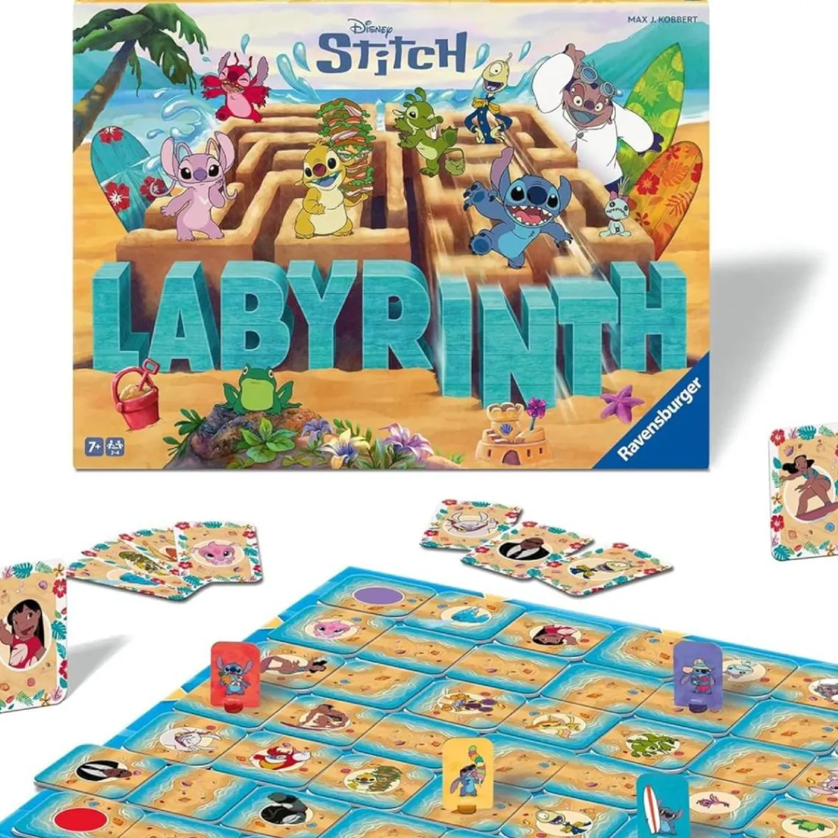 RIDER DIVISION Juegos Y Puzzles|Friki Zone*Ravensburger - Laberinto Stitch