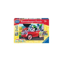 RAVENSBURGER IBÉRICA Juegos Y Puzzles*Ravensburger - Mickey Mouse - Pack puzzles 2x12 piezas Mickey y compañía