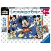 RAVENSBURGER IBÉRICA Juegos Y Puzzles*Ravensburger - Mickey Mouse - Pack 2 puzzles 24 piezas