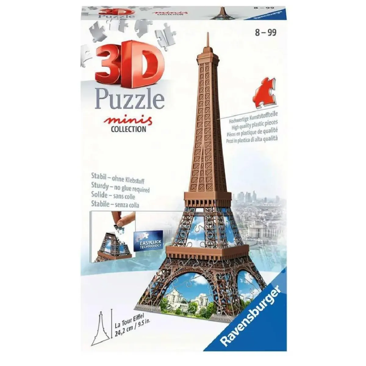 RAVENSBURGER IBÉRICA Juegos Y Puzzles*Ravensburger - Mini puzzle 3D Torre Eiffel