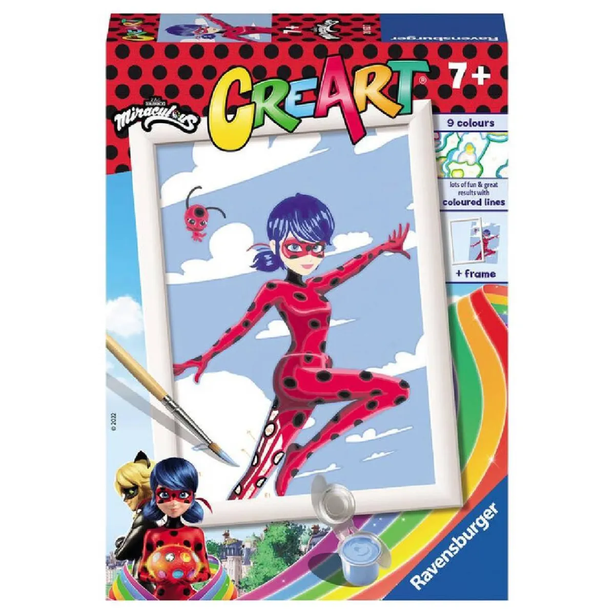RAVENSBURGER IBÉRICA Arte Y Manualidades*Ravensburger - Miraculous - Ladybug CreArt