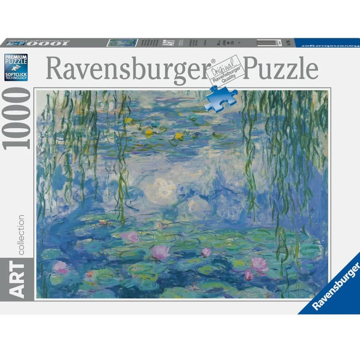 RAVENSBURGER IBÉRICA Juegos Y Puzzles*Ravensburger - Monet, Nenúfares - Puzzle 1000 piezas