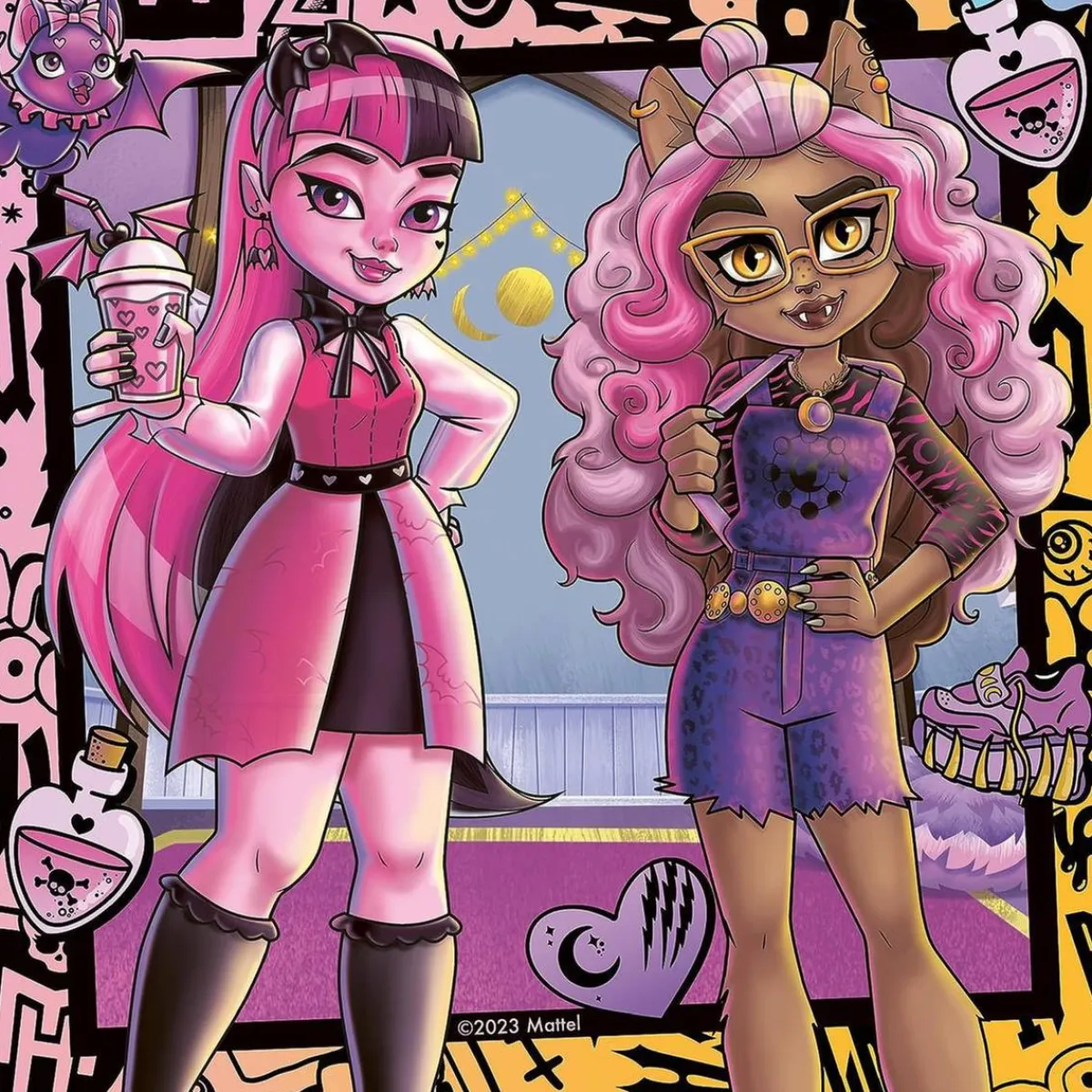 DEVIR Juegos Y Puzzles*Ravensburger - Monster High - Puzzle colección Monster High, 3 x 49 piezas ㅤ