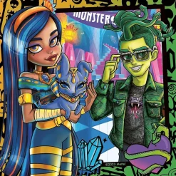 DEVIR Juegos Y Puzzles*Ravensburger - Monster High - Puzzle colección Monster High, 3 x 49 piezas ㅤ
