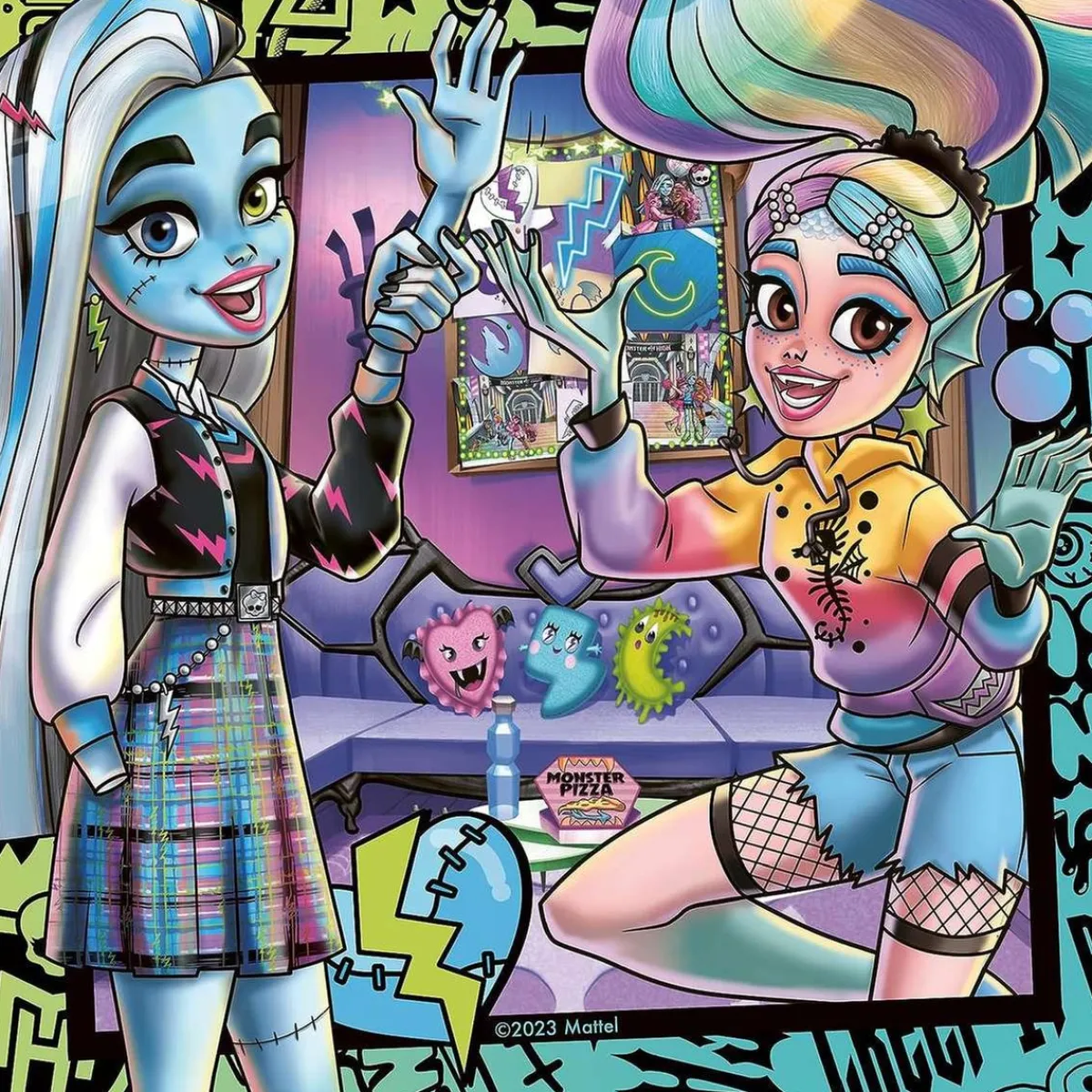 DEVIR Juegos Y Puzzles*Ravensburger - Monster High - Puzzle colección Monster High, 3 x 49 piezas ㅤ
