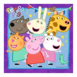 RAVENSBURGER IBÉRICA Juegos Y Puzzles*Ravensburger - Peppa Pig - Pack 3 puzzles 49 piezas