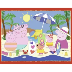 RAVENSBURGER IBÉRICA Juegos Y Puzzles*Ravensburger - Peppa Pig - Pack 4 puzzles