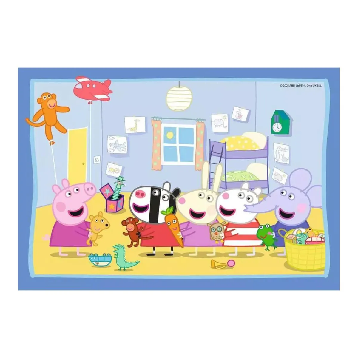 RAVENSBURGER IBÉRICA Juegos Y Puzzles*Ravensburger - Peppa Pig - Pack 2 puzzles 12 piezas