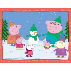 RAVENSBURGER Juegos Y Puzzles*- Peppa Pig - Puzzle 4 in a box