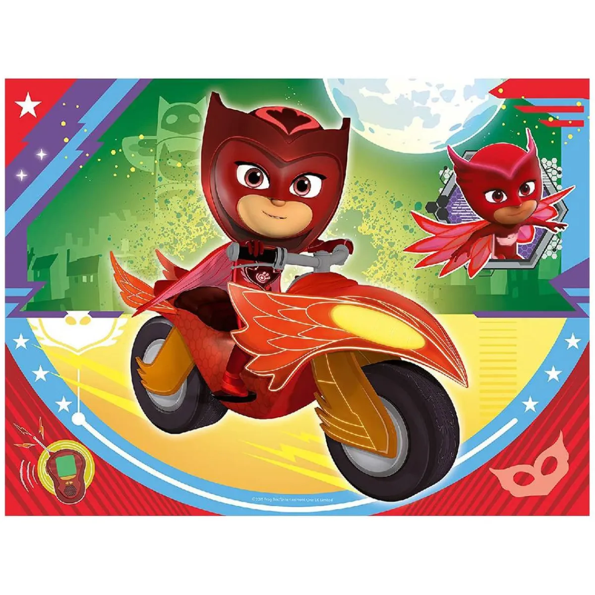 RAVENSBURGER IBÉRICA Juegos Y Puzzles*Ravensburger - PJ Masks - Pack 4 puzzles progresivos