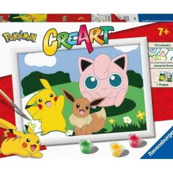 RAVENSBURGER IBÉRICA Arte Y Manualidades*Ravensburger - Pokemon - Kit creativo para pintar por números Pokémon Classic Serie D ㅤ