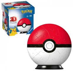 RAVENSBURGER IBÉRICA Juegos Y Puzzles*Ravensburger - Pokemon - Pokeball Classic Puzzle 3D (varios modelos)