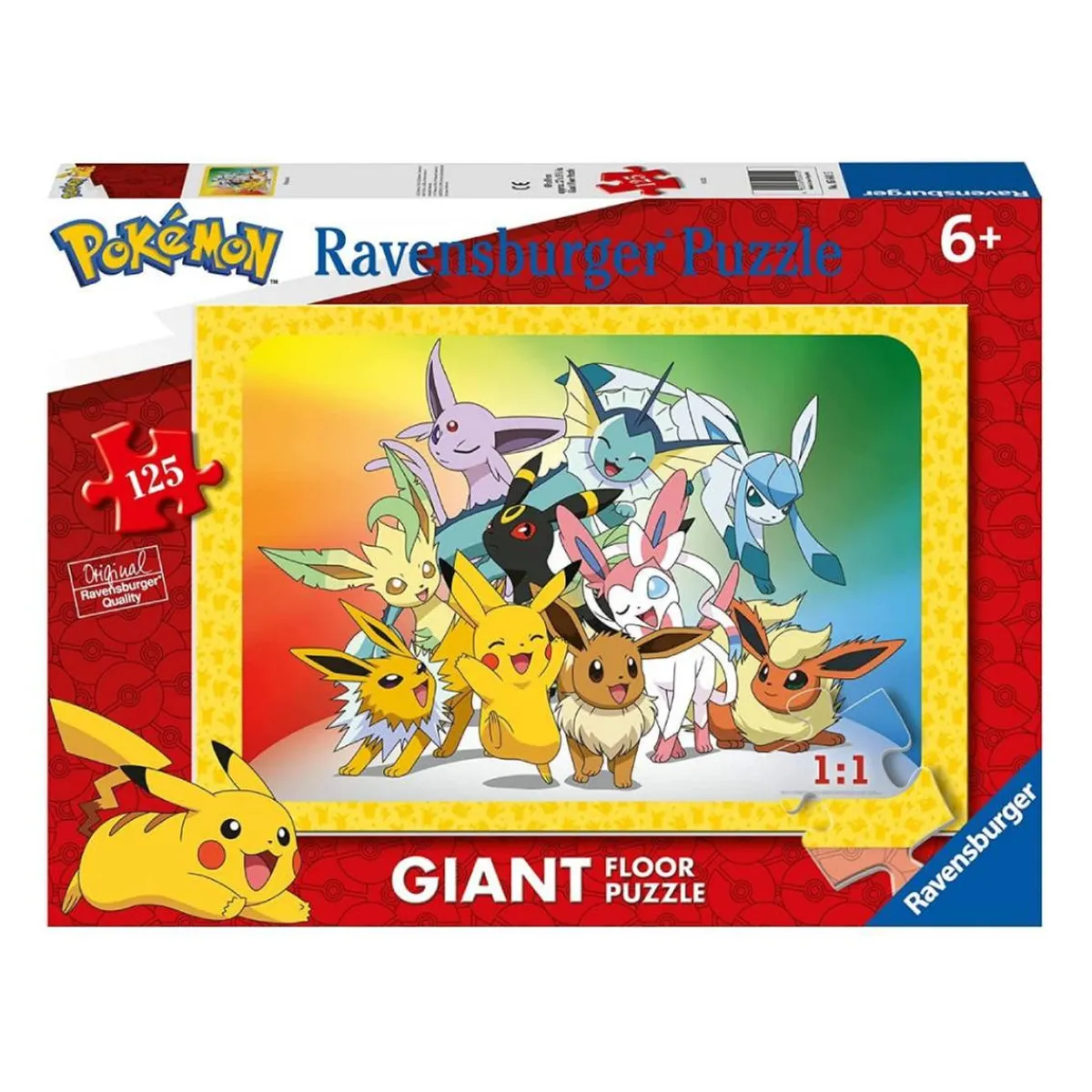 RAVENSBURGER IBÉRICA Juegos Y Puzzles*Ravensburger - Pokemon - Puzzle 125 piezas