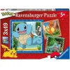 RAVENSBURGER IBÉRICA Juegos Y Puzzles*Ravensburger - Pokémon - Pack 3 puzzles 49 piezas