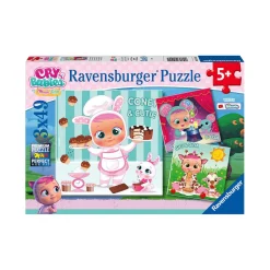 RAVENSBURGER Juegos Y Puzzles*- Puzzle 3 en 1 Bebés Llorones