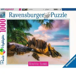 RAVENSBURGER IBÉRICA Juegos Y Puzzles*Ravensburger - Puzzle 1000 piezas Beautiful Islands - Las Seychelles