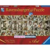 RAVENSBURGER IBÉRICA Juegos Y Puzzles*Ravensburger - Puzzle 1000 piezas, Arte y Panoramas de la Capilla Sixtina ㅤ