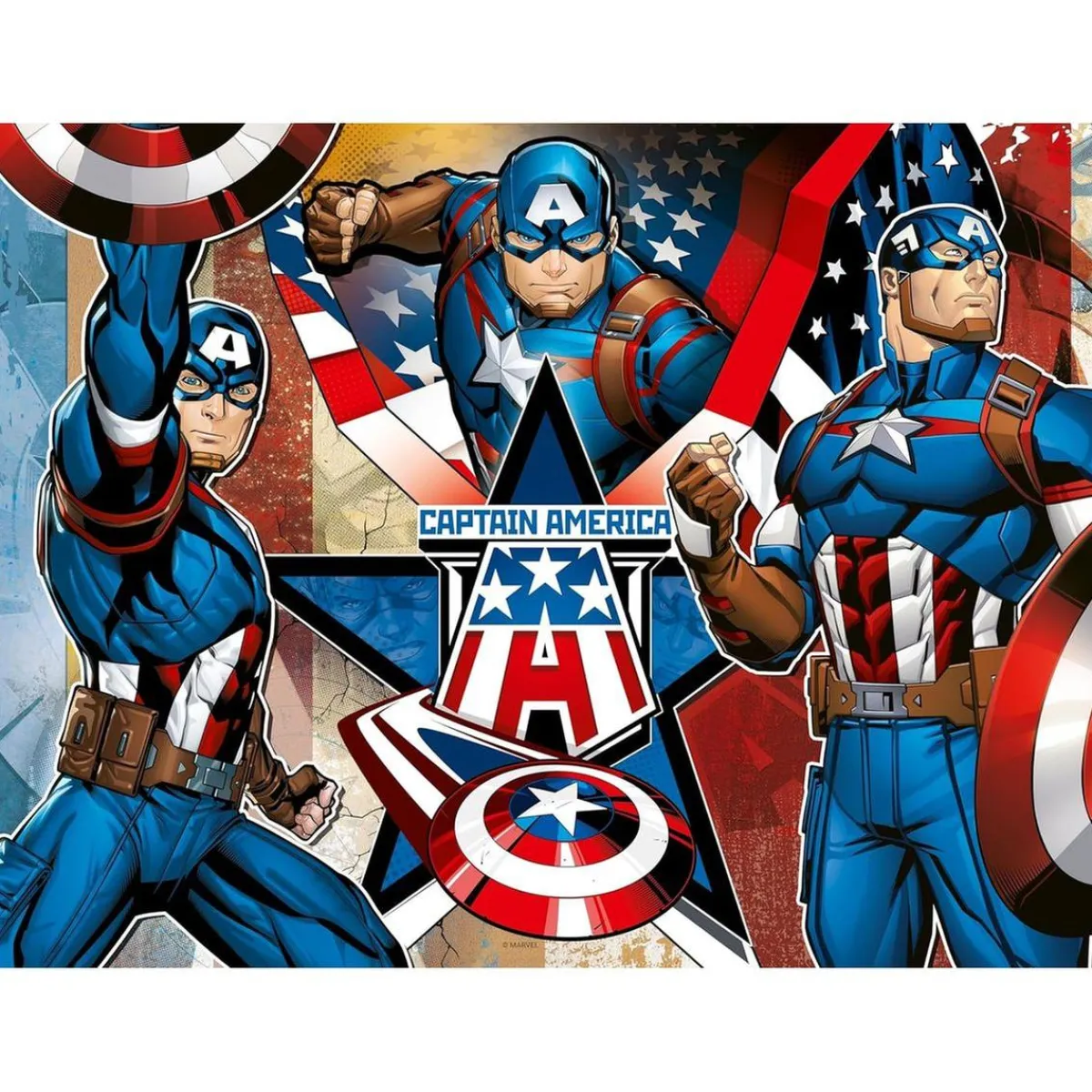 RAVENSBURGER IBÉRICA Juegos Y Puzzles*Ravensburger - Puzzle 100 piezas XXL Capitán América