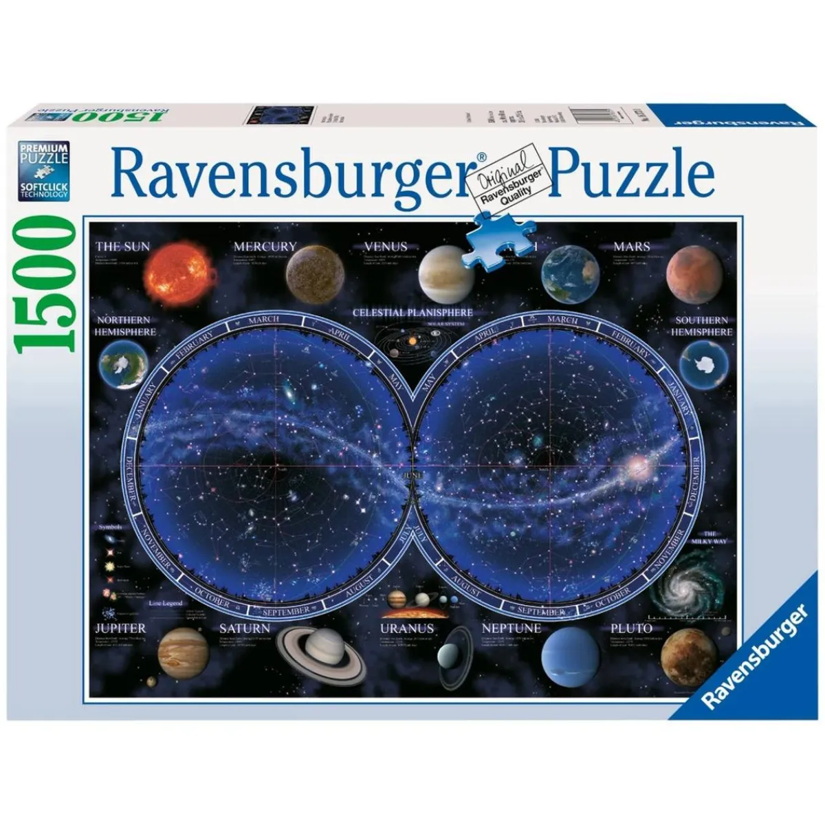 RAVENSBURGER IBÉRICA Juegos Y Puzzles*Ravensburger - Puzzle 1500 piezas Astronomía