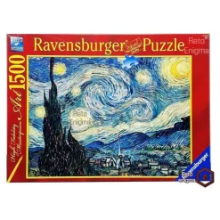RAVENSBURGER IBÉRICA Juegos Y Puzzles*Ravensburger - Puzzle 1500 piezas: El beso de Klimt, arte y calidad ㅤ