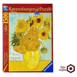 RAVENSBURGER IBÉRICA Juegos Y Puzzles*Ravensburger - Puzzle 1500 piezas: El beso de Klimt, arte y calidad ㅤ