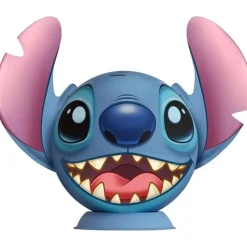 DICKIE TOYS Juegos Y Puzzles*Ravensburger - Puzzle 3D bola con orejas Stitch, 72 piezas ㅤ