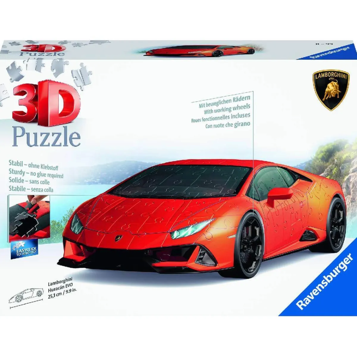 RAVENSBURGER Juegos Y Puzzles*- Puzzle 3D Lamborghini Huracán EVO