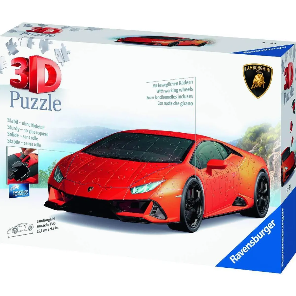 RAVENSBURGER Juegos Y Puzzles*- Puzzle 3D Lamborghini Huracán EVO