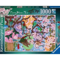 RAVENSBURGER IBÉRICA Juegos Y Puzzles*Ravensburger - Puzzle de 1000 piezas, flores de cerezo para adultos ㅤ