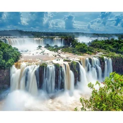 GIORDANI Juegos Y Puzzles*Ravensburger - Puzzle de 2000 piezas - Cataratas de Iguazú, Brasil ㅤ