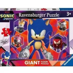 RAVENSBURGER IBÉRICA Juegos Y Puzzles*Ravensburger - Puzzle Gigante de Suelo 24 piezas Sonic the Hedgehog