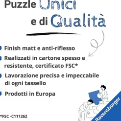 RAVENSBURGER IBÉRICA Juegos Y Puzzles*Ravensburger - Puzzle mapa de Italia dulce 1000 piezas ㅤ